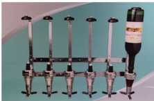  Six straight row pouring rack cocktail/Giá rót rượu cocktail BJD-07
